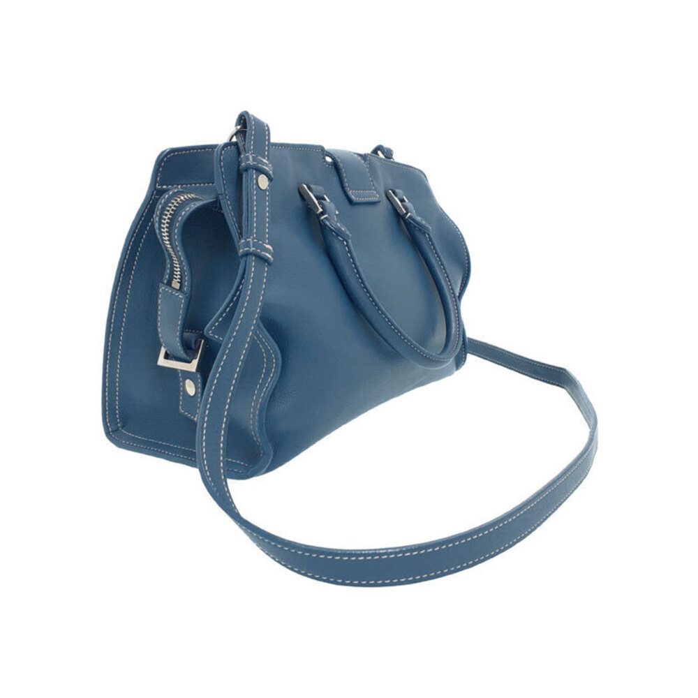 SAINT LAURENT PARIS Cabas 2WAY Leather Handbag - Picture 2 of 9